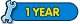 1 Year Warranty (Return to Base)